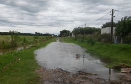 El agua cubre la zona de Betzebé y Luis Dorrego